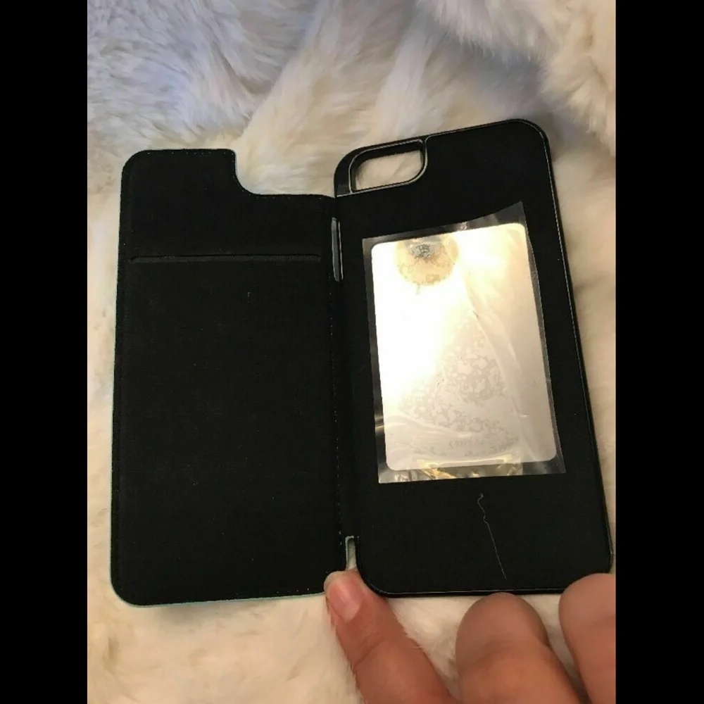 NWD $70 kate spade new york 'Cedar Street'‎ iPhone 6 & 6s Case Leather +Mirror